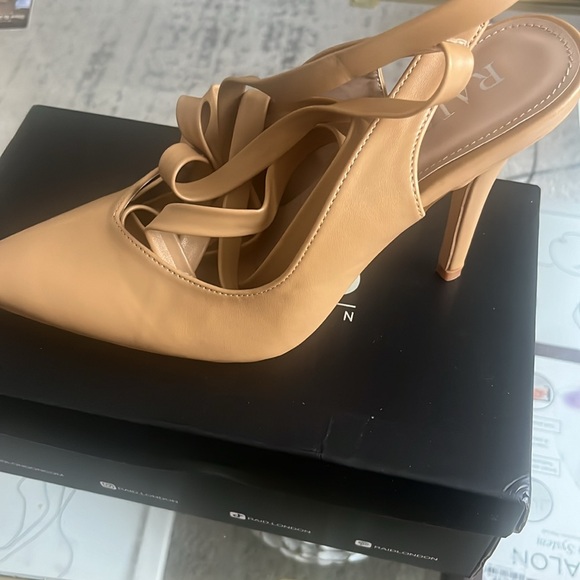 RAID LONDON heels with ankle tie - Picture 5 of 5